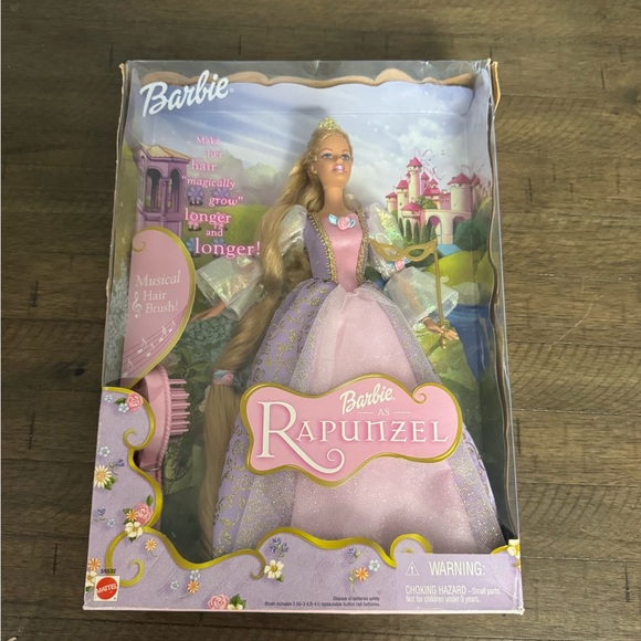 Vintage talking hairbrush rapunzel